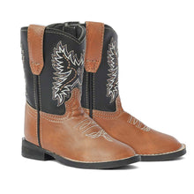 Load image into Gallery viewer, TuffRider Toddler Olympic Square Toe Western Boot
