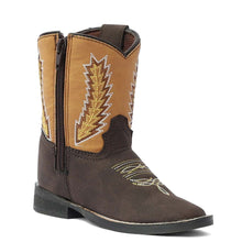 Load image into Gallery viewer, TuffRider Toddler Biscayne Square Toe Western Boot
