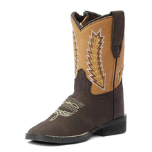 Load image into Gallery viewer, TuffRider Toddler Biscayne Square Toe Western Boot
