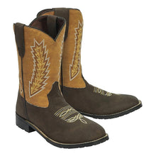 Load image into Gallery viewer, TuffRider Children's Biscayne Square Toe Western Boot
