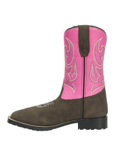 Load image into Gallery viewer, TuffRider Children's Voyageurs Square Toe Western Boot
