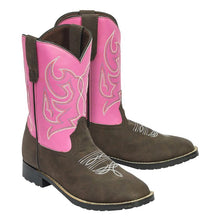 Load image into Gallery viewer, TuffRider Youth Voyageurs Square Toe Western Boot
