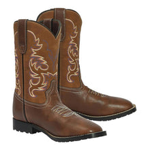 Load image into Gallery viewer, TuffRider Youth Kings Canyon Rounded Toe Western Boot
