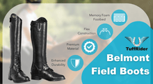 Load image into Gallery viewer, TuffRider Belmont Junior Field Boots

