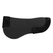 Load image into Gallery viewer, Lettia Coolmax Sherpa Quilted Half Pad w/ Trim
