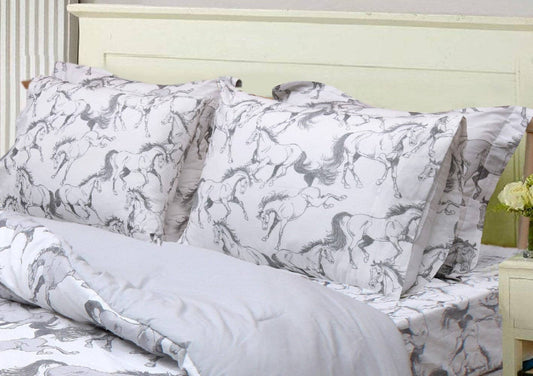 AWST Int'l "Lila" Elegant Horse Sheet Set