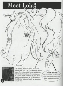 Horse Book: The Wonderful Life of Lola Horse Activity Book