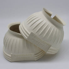Load image into Gallery viewer, TuffRider Komplett Protkt Bell Boots Ribbed and Ringer with Hook and Loop Tape
