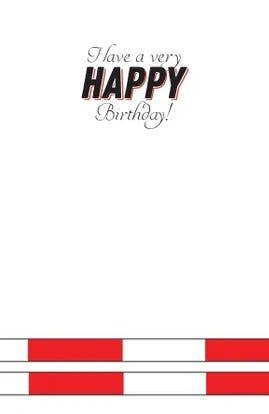 Horse Jumper Birthday Card: Wishing You a Double Clear Kind