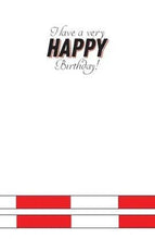 Load image into Gallery viewer, Horse Jumper Birthday Card: Wishing You a Double Clear
