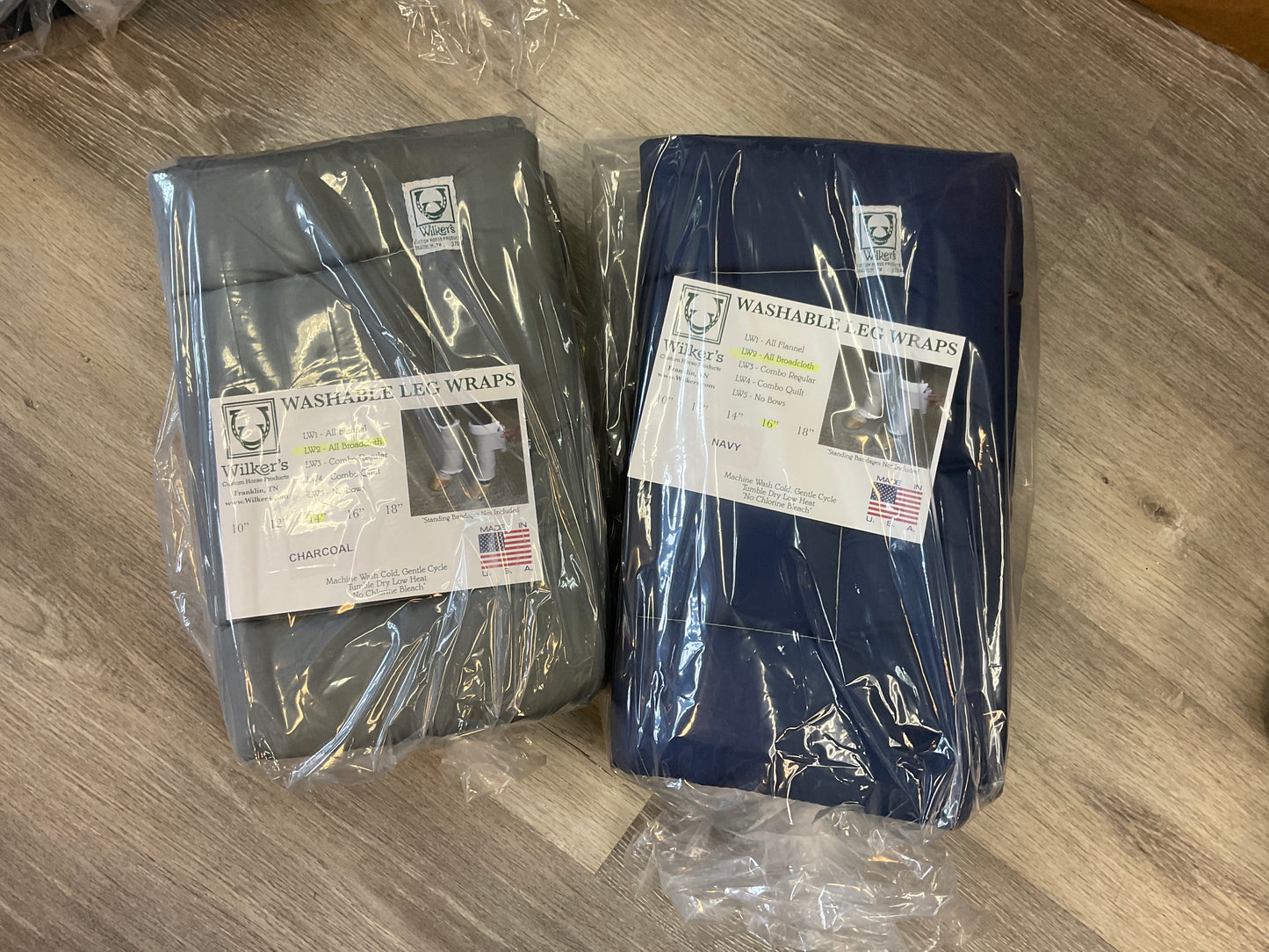 Wilkers Broadcloth Washable Leg Wraps