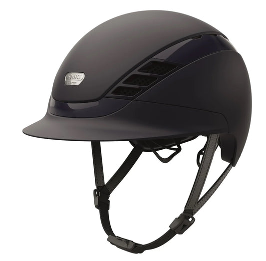 Abus Duo Matt Black Helmet