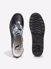 Load image into Gallery viewer, NORTY Womens 6&quot; Ankle Rain Boots 41809 Black Floral Matte
