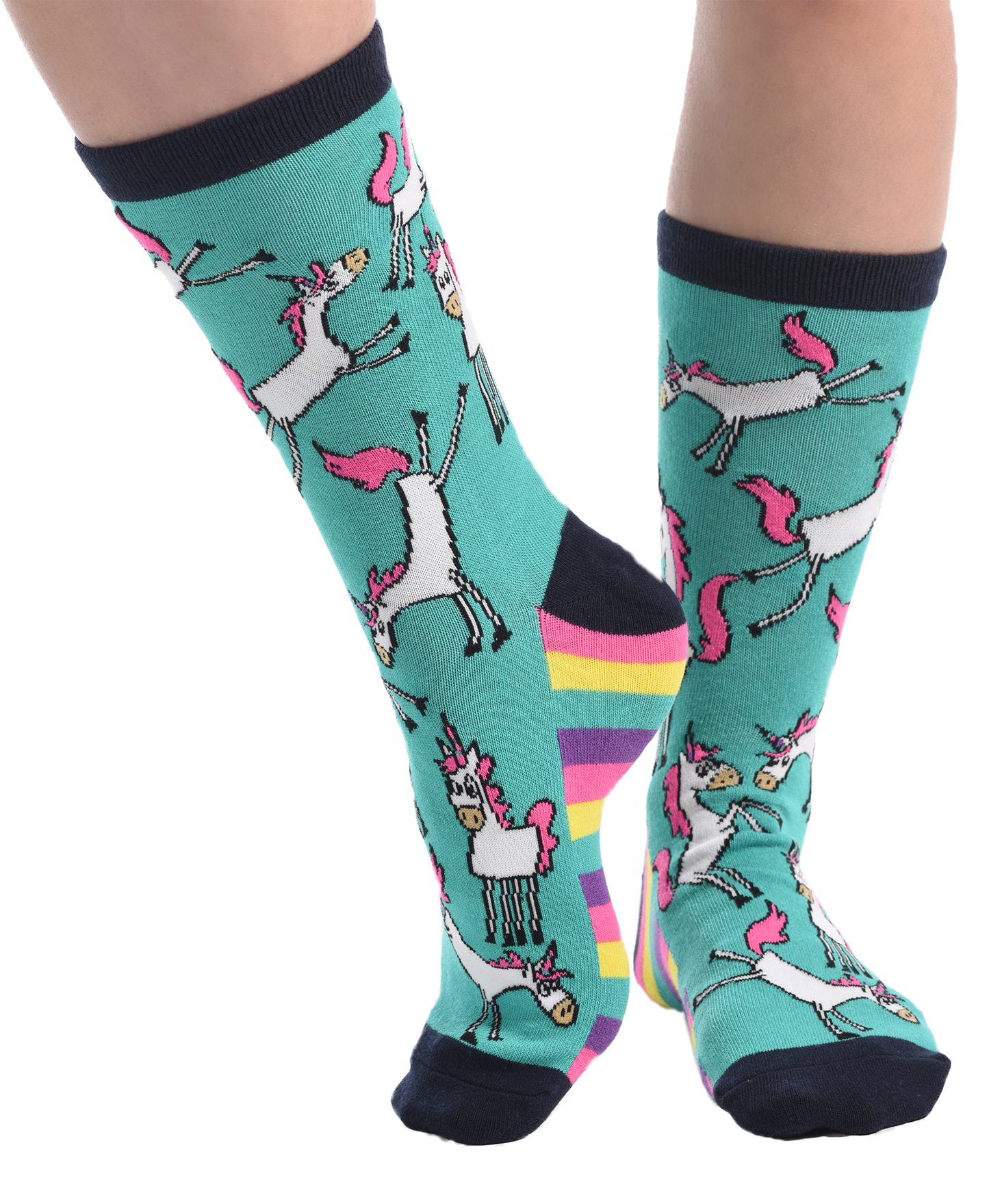 Unicorn Crew Sock One Size