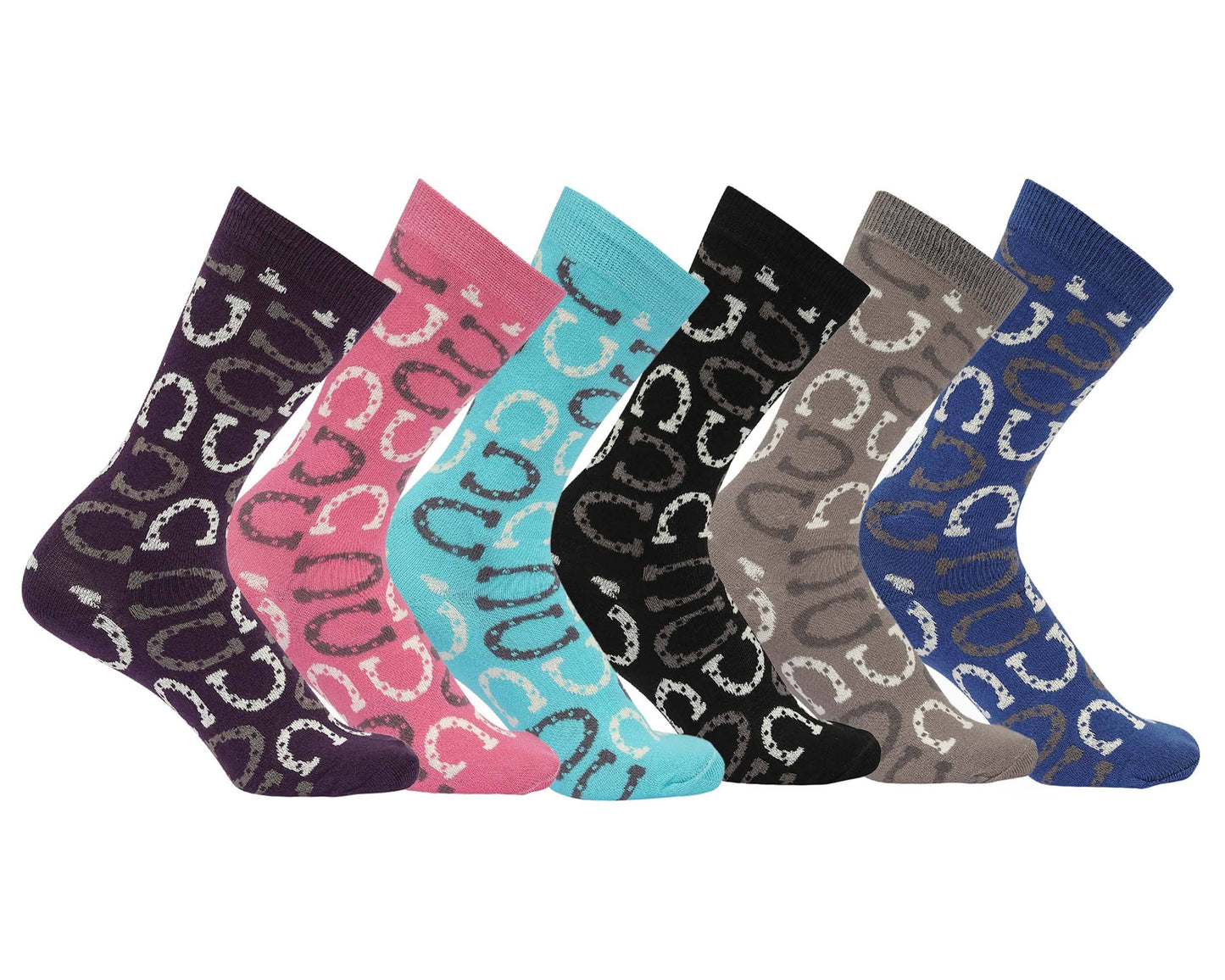 AWST Int'l Lucky Horseshoes Socks