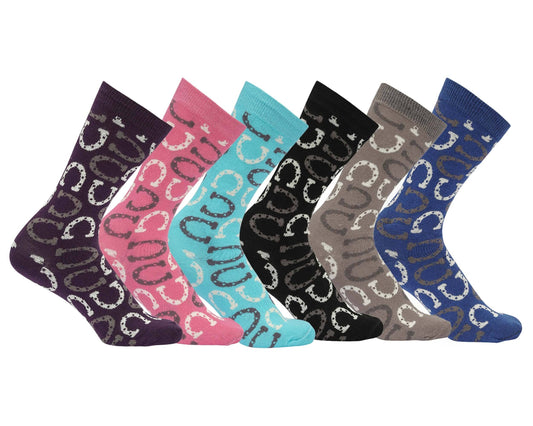 AWST Int'l Lucky Horseshoes Socks