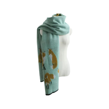 Load image into Gallery viewer, 🎁Tallyho Mr Fox Soft Winter Scarf Shawl
