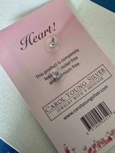 Load image into Gallery viewer, Valentine Heart in Square Earrings
