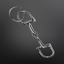Load image into Gallery viewer, 🎁Dee Ring Snaffle Bit Keychain
