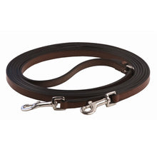 Load image into Gallery viewer, Henri de Rivel Advantage Breastplate Draw Reins - Full Leather with Breastplate Snap
