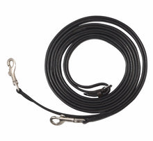 Load image into Gallery viewer, Henri de Rivel Advantage Breastplate Draw Reins - Full Leather with Breastplate Snap
