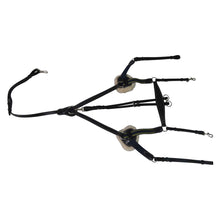 Load image into Gallery viewer, Henri de Rivel Pro 5 Point Elastic Breastplate Martingale with Running Attachment
