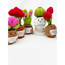 Load image into Gallery viewer, 🎁Positive Crochet Potted Succulent

