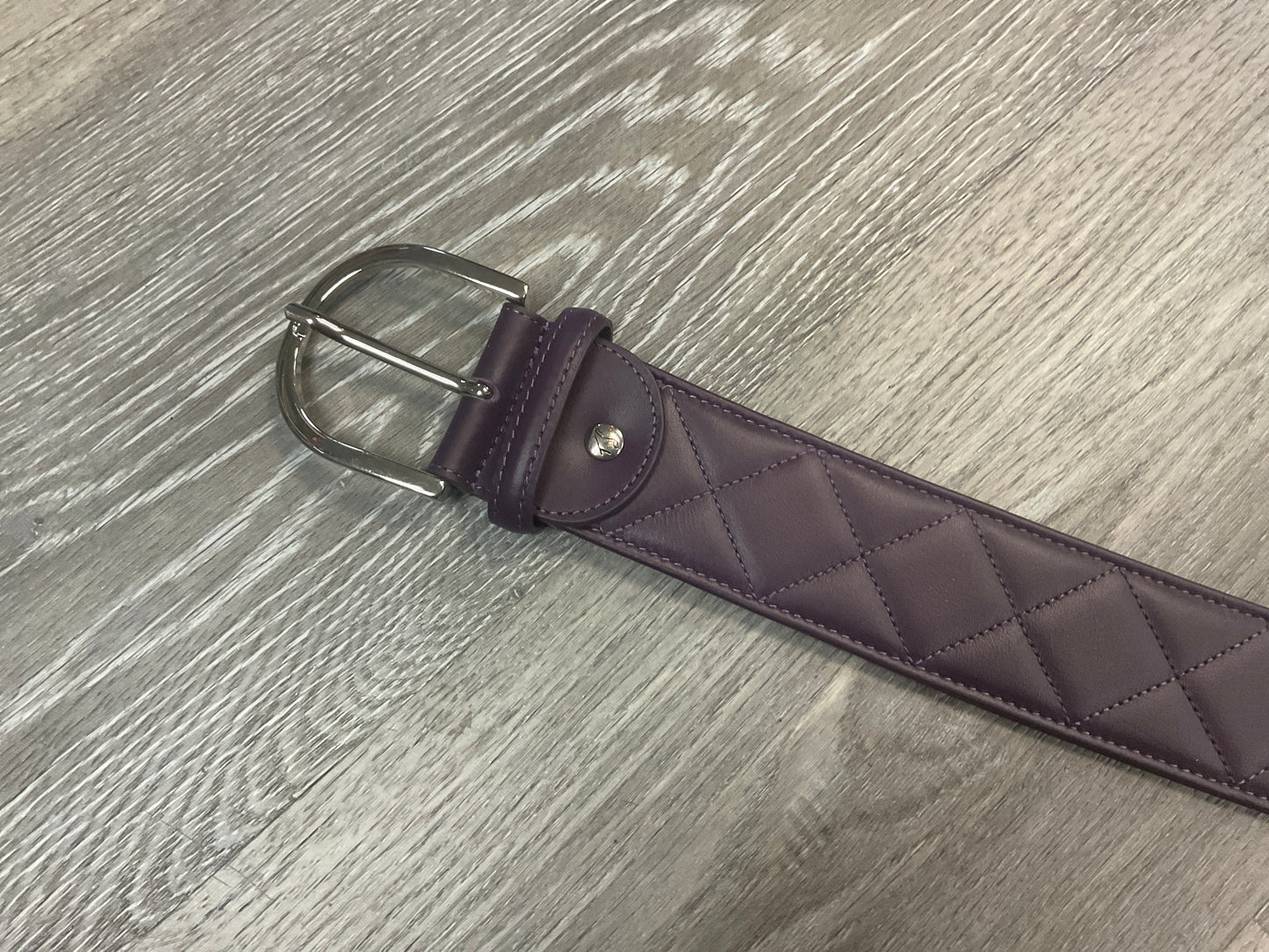 T.S. Quilted Leather Belts