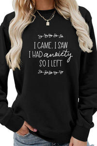 CWTSTL0440_WOMEN LETTER PRINTING LONG SLEEVE PULLOVER TEE