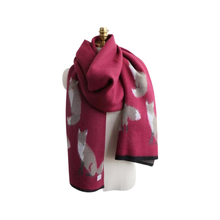 Load image into Gallery viewer, 🎁Tallyho Mr Fox Soft Winter Scarf Shawl
