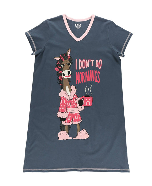 DDM Horse V-Neck Nightshirt