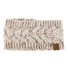 Load image into Gallery viewer, Women's Speckled Knit Winter Head Band: Pink
