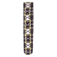 Load image into Gallery viewer, AWST Int'l Snaffle Bit Plaid Socks

