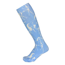 Load image into Gallery viewer, AWST Int'l Lila Linear Horse Socks
