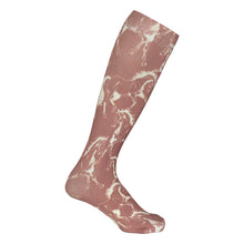 Load image into Gallery viewer, AWST Int'l Lila Linear Horse Socks
