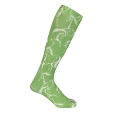 Load image into Gallery viewer, AWST Int'l Lila Linear Horse Socks
