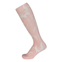 Load image into Gallery viewer, AWST Int'l Lila Linear Horse Socks
