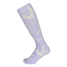 Load image into Gallery viewer, AWST Int'l Lila Linear Horse Socks
