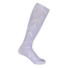 Load image into Gallery viewer, AWST Int'l Lila Linear Horse Socks
