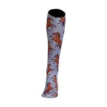 Load image into Gallery viewer, AWST Int'l Lila Bay Horses Socks
