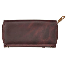 Load image into Gallery viewer, AWST Int'l Snaffle Bit Leather Cross Body Wallet

