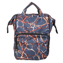 Load image into Gallery viewer, AWST Int'l Lila Snaffle Bit Bridles Backpack and Laptop Case
