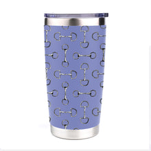 Load image into Gallery viewer, AWST Int'l 20 oz Stainless Steel Tumbler-Lila Vintage Snaffle Bit
