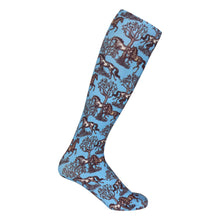 Load image into Gallery viewer, AWST Int'l Lila Toile Socks
