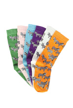 Load image into Gallery viewer, AWST Int'l Donkey Love Socks 6 pack
