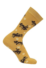 Load image into Gallery viewer, AWST Int'l Lila Bucking Horses Socks 6-pack
