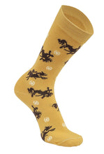 Load image into Gallery viewer, AWST Int'l Lila Bucking Horses Socks 6-pack
