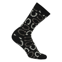 Load image into Gallery viewer, AWST Int'l Lucky Horseshoes Socks 6 pack

