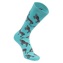 Load image into Gallery viewer, AWST Int'l Playful Donkeys Socks 6 pack
