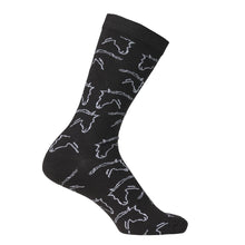 Load image into Gallery viewer, AWST Int'l Ladies Horse Heads Crew Socks - 6 pack
